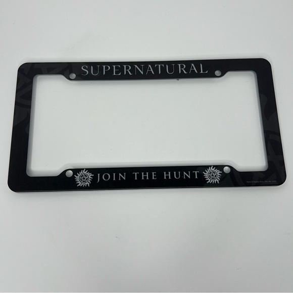 Supernatural License Plate Frame - Picture 1 of 1